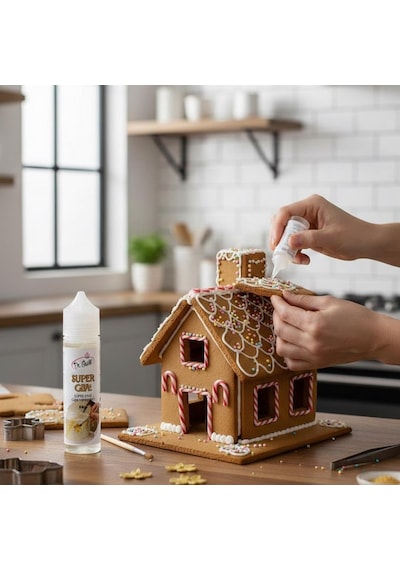 Gıda Yapıştırıcı 60 Gr Yenilebilir Pasta Ve Şeker Hamuru Yapıştırıcısı