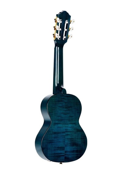 Ortega Mini Travel Series 17" Elektro Guitalele Blue Fade Maun 104122162005