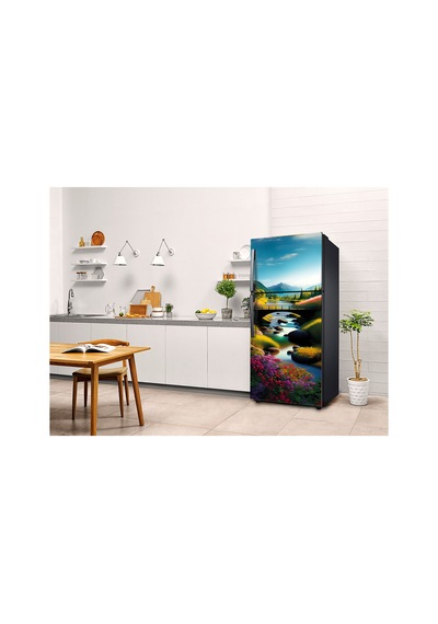 Sualtı Mercan Resifi Buzdolabı Kaplama Sticker Kendinden Yapışkanlı Folyo 75x200 Cm