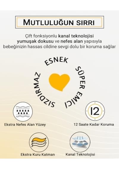 Protection Yenidoğan Bebek Bezi 1 Numara 2-5 Kg 64 Adet Jumbo Paket