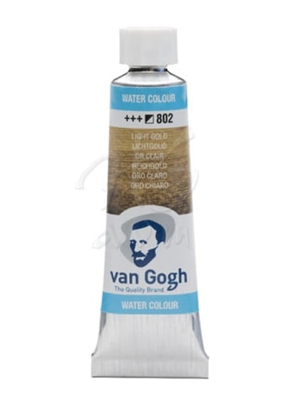 Van Gogh Tüp Sulu Boya 10ml Light Gold 802