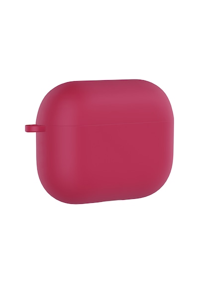 Apple AirPods Uyumlu Pro 3 Zore Standart Silikon Kılıf Koyu Pembe
