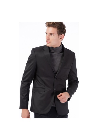 C5026 Dewberry Ceket-siyah-2 Siyah- 2