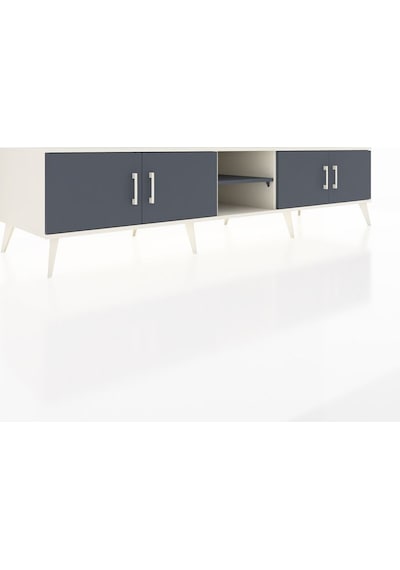 Kronos Tv Ünitesi 3 Raflı 4 Kapaklı 220x59x51 Aytaşı-antrasit Antrasıt/antrasıt - Aytası Kronos Tv Ünitesi 3 Raflı 4 Kapaklı 220x59x51 Aytaşı-antrasit Antrasıt/antrasıt - Aytası