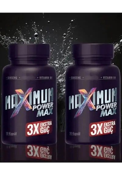 Maximum Power Max 3x Effect Erkeklere Extra Maxìmum Ero.tik 30 Lu X 2 Adet