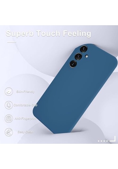 S24 Plus Silikon Kılıf Tam Koruma Darbeye Dayanıklı Ekran Koruyucu Dahil Yumuşak Çizilmeyi Önleyen Mikrofiber Iç Diğer