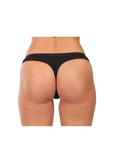 Tommy Hilfiger 5 Pack Thong-14889 Black