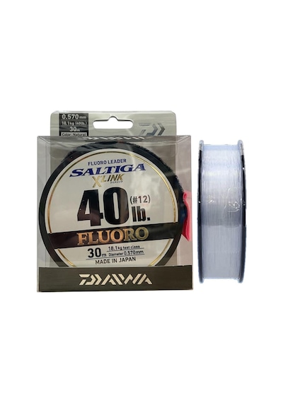 Daiwa Saltiga X Link 30mt 40lb 0.57mm %100 Fluorocarbon Misina
