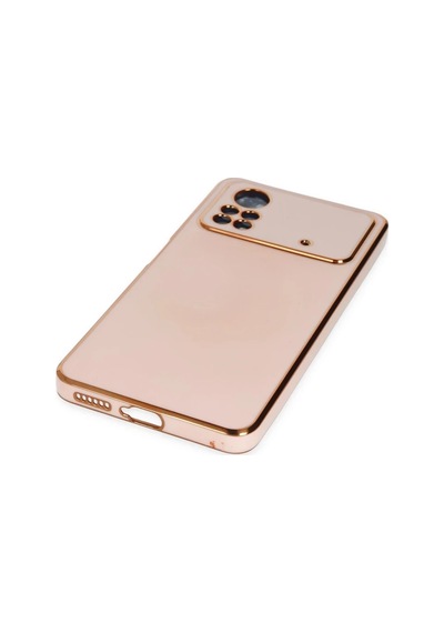 Xiaomi Poco X4 Pro 5g Kılıf Volet Silikon - Pembe 0.2M-Çok Renkli