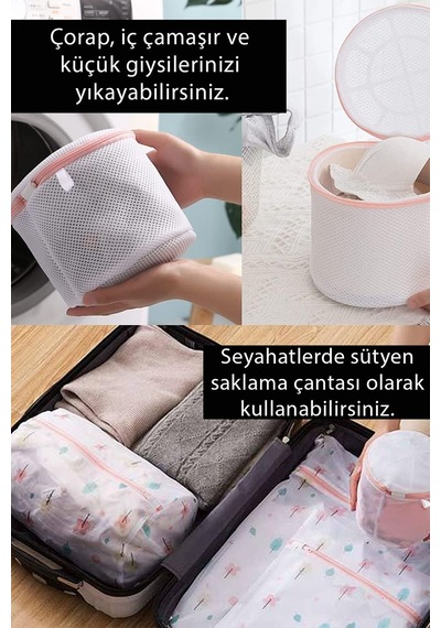 Sütyen Filesi Sütyen Koruyucu Yıkama Çamaşır Makinesi Düzenleyici Çamaşır Yıkama Torbası Organizer T Diğer