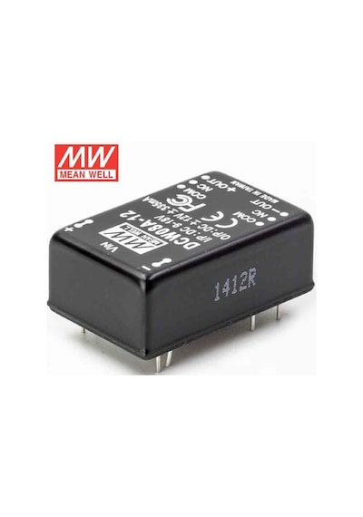 Meanwell Dcw08a-12 ,9..18vdc 12vdc/650ma Dc-dc Konverter