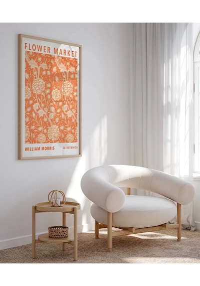 Çerçevesiz Poster William Morris Flower Market