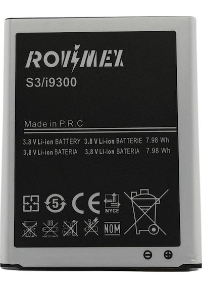 Samsung Galaxy Uyumlu Grand Neo i9060 S3 S3 Neo Batarya Pil EB535163LU
