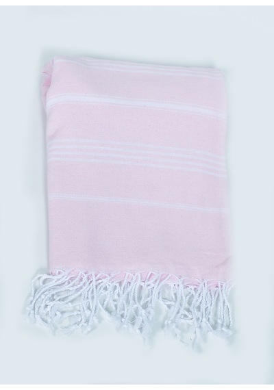 Sultan Peştemal (Pembe) %100 Pamuk 90x180 Cekme Yapmaz Banyo-Plaj Havlusu