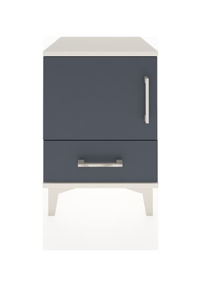 Hyperion Komodin Tek Raflı Tek Çekmeceli Tek Kapaklı 44x44x64 Aytaşı-antrasit Aytası