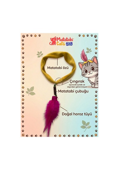 Matatabi Cats Toky Peluş Matatabili Kedi Oyuncağı 12 Cm