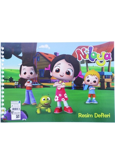 Keskin Color Resim Defteri Spiralli 15 Yp 17x25 Niloya  300115-89 1 Adet