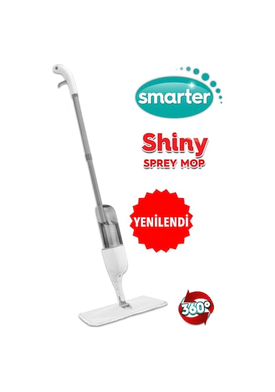 Smarter Shıny Sprey Mop Beyaz