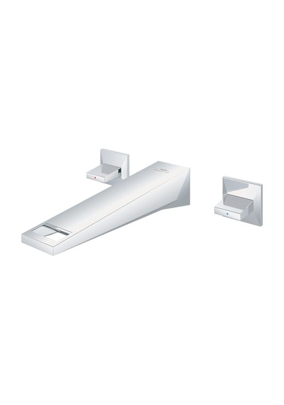 Grohe Allure Brilliant Üç Delikli Lavabo Bataryası 1/2" L Gümüş - 20629000