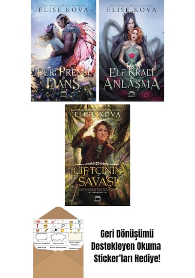 Peri Prensi İle Dans + Elf Kralı İle Anlaşma + Çiftçinin Savaşı Altın Muhafızlar Serisi 3 Ciltli