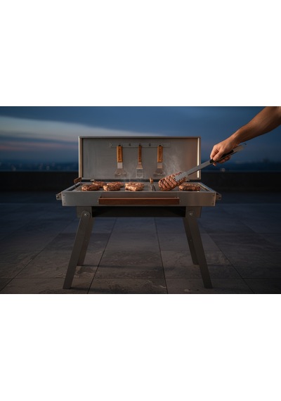 Hamton Chefbox 100 Kömürlü Mangal Seti - Başlangıç Paketi