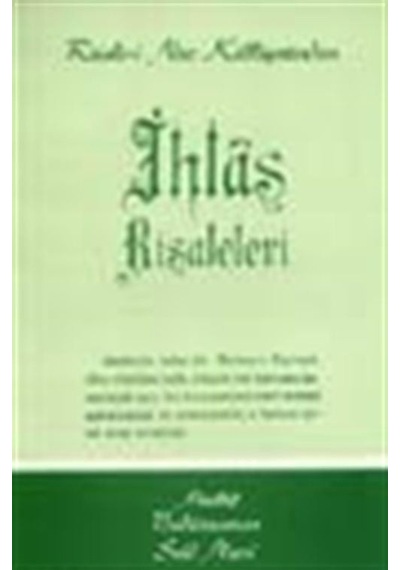 İhlas Risaleleri / cep boy (kod:530) / Bediüzzaman Said Nursi