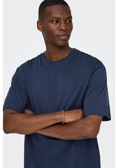 Only & Sons Erkek T Shirt 22022532 Lacivert Lacivert