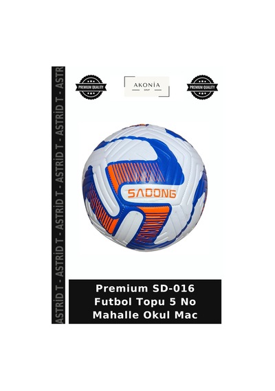 Premium Sd-016 Futbol Topu 5 No Mahalle Okul Mac Çok Renkli