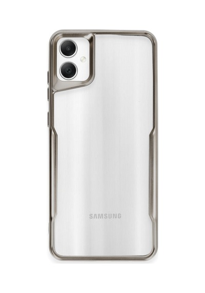 Galaxy A06 Kılıf Boyi Silikon Kapak - Titan Gri