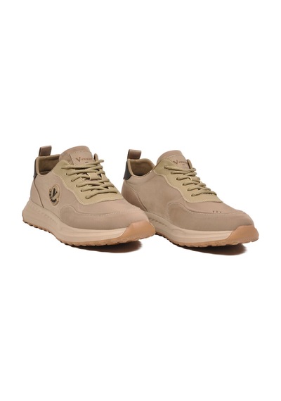 Voyager Haki Hafızalı Taban Erkek Spor Ayakkabı Hafif Esnek Taban Casual Sneaker E421 M