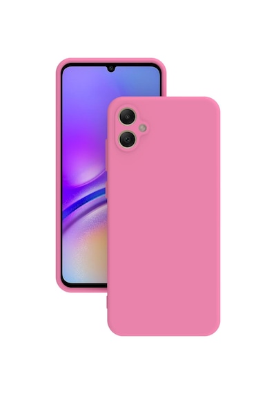Samsung Uyumlu Galaxy A07 Kılıf Kamera Korumalı Silikon Rubber Arka Kapak Pembe