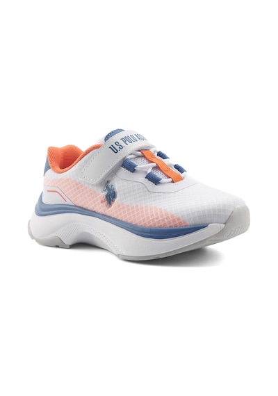U.s. Polo Assn. Element Jr 5fx Beyaz Erkek Çocuk Spor Ayakkabı 000000000101946477 Beyaz-Mavi