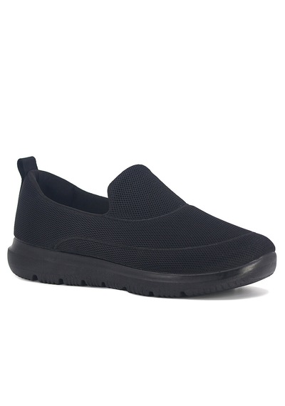 Tarzbu Erkek File Spor Ayakkabı Bağcıksız Ultra Hafif Nefes Alan Günlük Spor Sneaker Tarz3099 Siyah