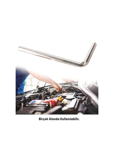 Eltos Allen Alyan Anahtar 4 Mm Altıgen Vida Somun Sıkma Sökme Eca004