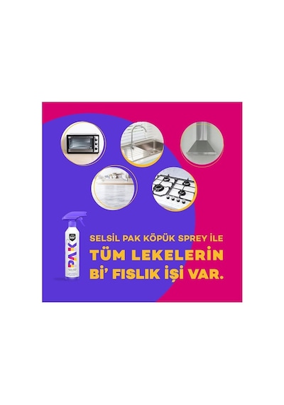 Pak Mucize Köpük Temizleyici Sprey 500 Ml X 2 Adet 10'lu Set 39998699