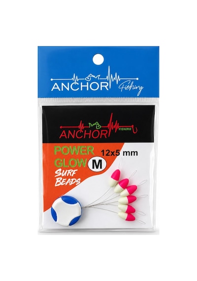 Anchor Stoperli Glow Yem Yüzdürücü Medium Pembe