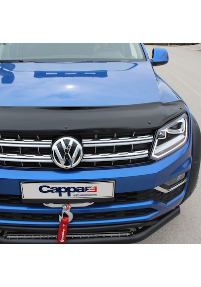 Cappafe Vw Amarok Ön Kaput Koruyucu Rüzgarlık 4Mm Abs 2010-2020