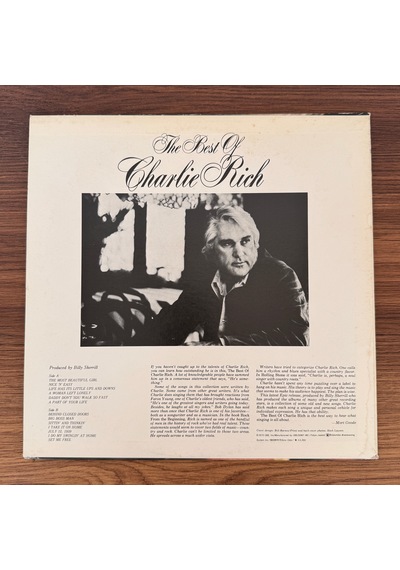 Charlie Rich The Best Of Charlie Rich
