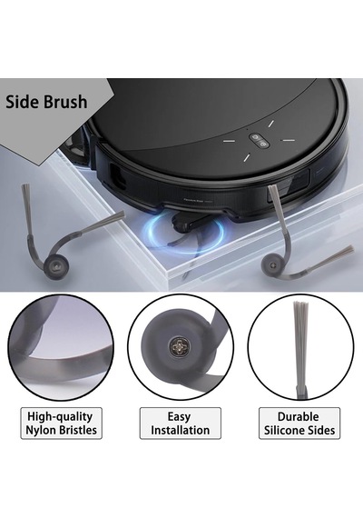 Ayrex Geoviizon Roborock Saros 10r Elektrikli Süpürge Aksesuarları, 1 Ana Fırça, 4 Hepa Filtre, 6 Temizleme Pedi, 5 Genel