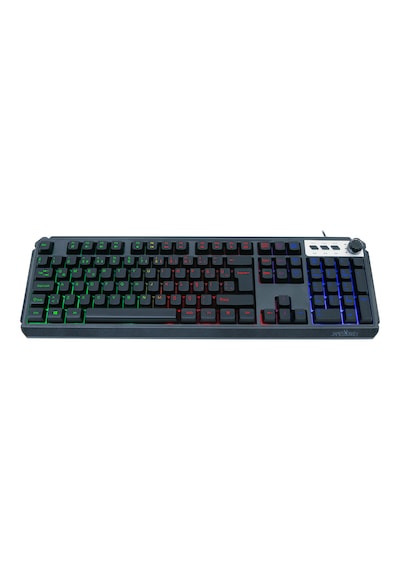 James Donkey JDK104 Rainbow Membran Türkçe Q Gaming 104 Tuş Siyah Klavye