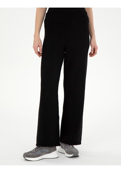 Pierre Cardin Kadın Siyah Pantolon Triko 50290571-vr046 Siyah