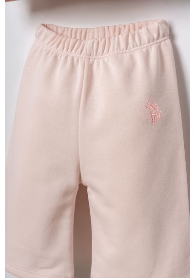 U.S. Polo Assn. Nakışlı Kız Bebek Pembe Uzun Kol Pijama Takım Usb3246-c-v3 Usb3246-c-v3 Pembe01