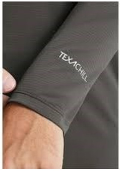 Jack Wolfskin Jack Wolfskın Prelıght Suncool Ls M Erkek Flint T-shırt A65836-f0302 Gri