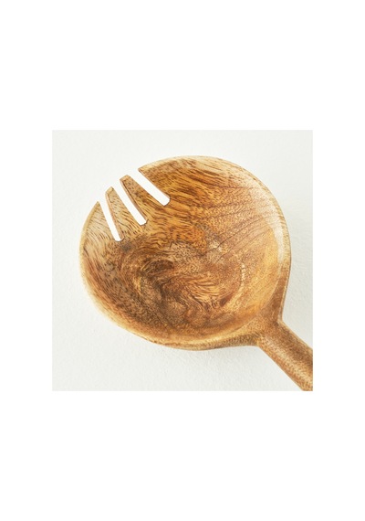 Bella Maison Riva Salata Servis Seti Naturel 27x8 Cm Naturel