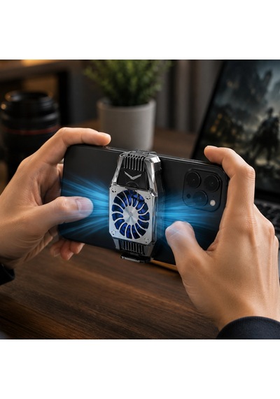 Aktif Soğutmalı Telefon Fanı Kompakt Tasarım