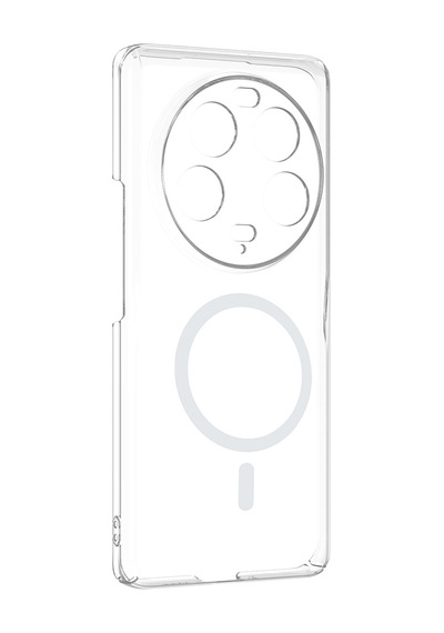 Xiaomi 13 Ultra Kılıf M-safe Şarj Özellikli Ultra İnce Sert Pc Uyumlu Açık London Kapak Şeffaf
