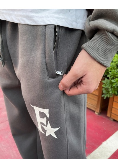 Bpm Fade S. Fermuar Cepli Baggy Eşofman Altı Çok Renkli