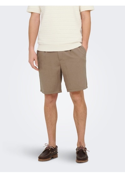 Only & Sons Onswake Loose 0329 Shorts Frml Erkek Kahverengi Şort - 22037261