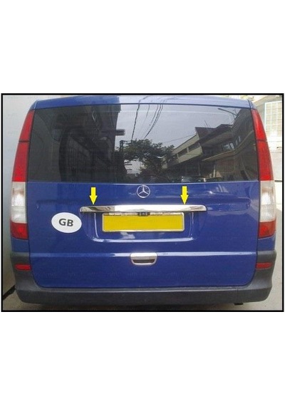 Ebal Otomotiv M. Benz Viano W639 Krom Bagaj Çıtası 2004 Üzeri P. Çelik