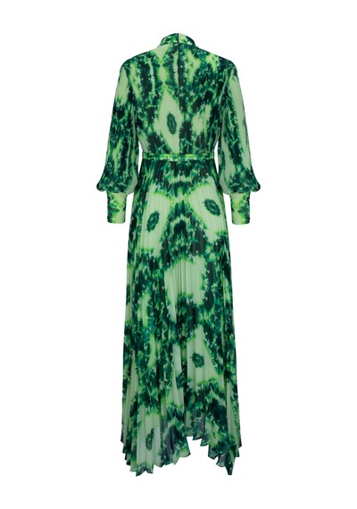 Senna Chıcory Dress Yeşil Yeşil